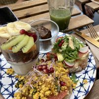 Small breakfast plate  at Life Bar in Leuven