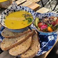 Soup and salad for 9.90€ at Life Bar in Leuven