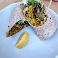 Falafel wrap at Life Bar in Leuven