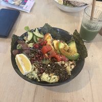 sushi buddha bowl  at Life Bar in Leuven