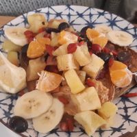 Spelt pancakes at Life Bar in Leuven