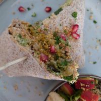 Falafel wrap at Life Bar in Leuven