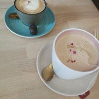 Chai Tea and Latte at Life Bar in Leuven