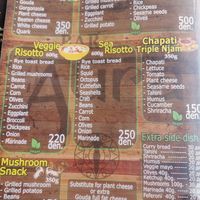 Pastas and risottos at Veggie Bar Aura in Prilep