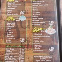 Pasta at Veggie Bar Aura in Prilep