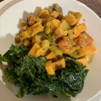 Chickpea curry at Sun Belly Cafe in Greenville