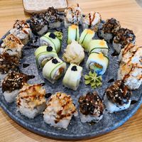 Sushi at Sushi Panda in Helsinki