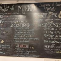 Menu Sept 2021 at Officina Vegana in Naples