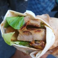 Wrap con Seitan Ripieno at Officina Vegana in Naples