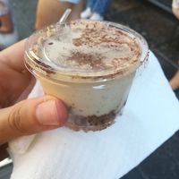 Tiramisù at Officina Vegana in Naples