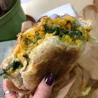 Panini  at Officina Vegana in Naples