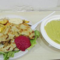 Seitan etc, menu option at Officina Vegana in Naples