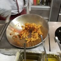 Making the Ratatouille at Vapiano in Geneva