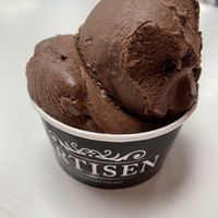 Brownie chocolate  at Artisen Gelato in Matthews
