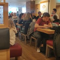 Busy at Pret A Manger in St Andrews