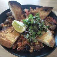 On hummus at SoulPod Foods in Croydon