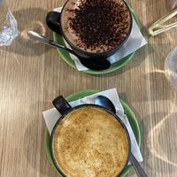 B hot chocolate F dirty chai  at SoulPod Foods in Croydon