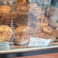 these are all vegan at SF Bagel in Seoul