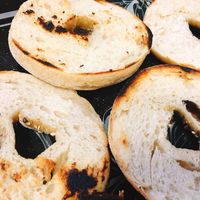 Perfectly toasted. So good so so good.  at SF Bagel in Seoul