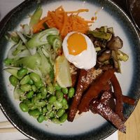 Vegan option at Wagamama in Peterborough