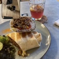 Seitan burrito   at Fryends in Brno