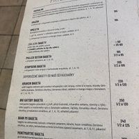 Menu only in Czech! Use google translator camera😄 at Fryends in Brno