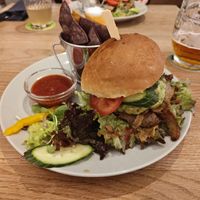 Tijuana burger at Fryends in Brno