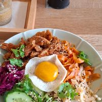 Bibimbap at Fryends in Brno