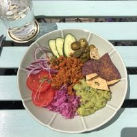 Naked burrito bowl   at Fryends in Brno