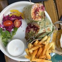 Guacamole burrito  at Fryends in Brno