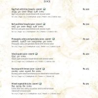 Menu 2022 #Veganuary at Jetwing Ayurveda Pavilions in Negombo