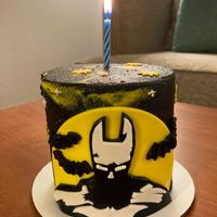 Customized Batman cake  at HaleLife Bistro & Bakery in St Petersburg