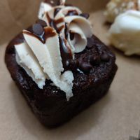 Iced coffee Brownie at HaleLife Bistro & Bakery in St Petersburg