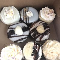 Cupcakes and donuts   at HaleLife Bistro & Bakery in St Petersburg