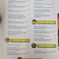 The Menu at Food Village in Nimes