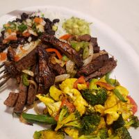 Seitan "Stake" at Hungry's in Houston