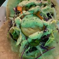 Seitan tacos at Hungry's in Houston