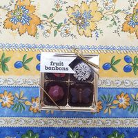 Fruit bonbons at The Xocolate Bar in Berkeley