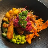 Tempeh Poke  at Wagners Juicery & Health Food in Munich