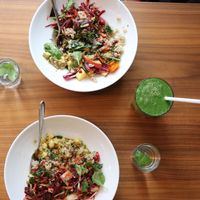 Superfood salad  at Wagners Juicery & Health Food in Munich
