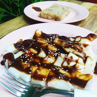 Vegetarian Chee Cheong Fun & Yam Cake at Bodhi Deli - 菩提斋 in Central Singapore