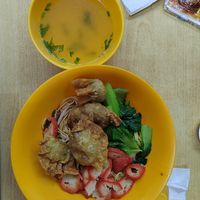 Wanton Noodles $4.00 at Bodhi Deli - 菩提斋 in Central Singapore
