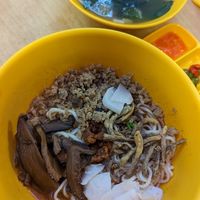 Ban mian dry at Bodhi Deli - 菩提斋 in Central Singapore