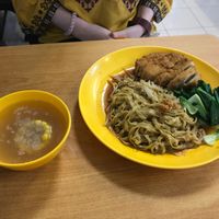 Chicken cutlet noodles at Bodhi Deli - 菩提斋 in Central Singapore