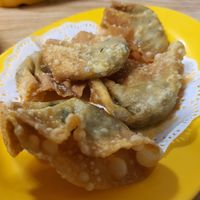 Fried wanton 😍 ~ Circuit Breaker Period Phase 2 at Bodhi Deli - 菩提斋 in Central Singapore