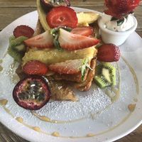 Vegan French Toast 🥰 at The Natural Choice Cafe in Penrith