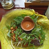 Vietnamese pancake at Mom's Creation - Alt Treptow in Berlin