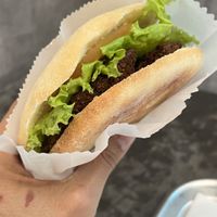 Vegan burger   at Salma Falafels - Carrera 8 in Bogota
