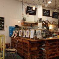 Bar at Cafe ArtySana in Valencia