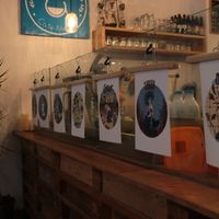 interior at Cafe ArtySana in Valencia